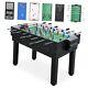 10-in-1 Combo Game Table Set for Home, Game Room Foosball, Air Hockey, Chess