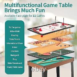 12-in-1 Combo Game Table Set for Home, Combination Tables for Game Room