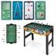 12-in-1 Combo Game Table Set with Foosball Air Hockey Pool Ping Pong Chess Bowling