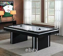 2 Player Electric Air Hockey Table, Black