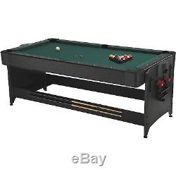 2-in-1 Game Table Pool/Billiard and Air Hockey