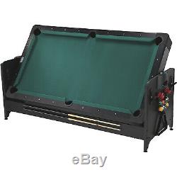 2-in-1 Game Table Pool/Billiard and Air Hockey