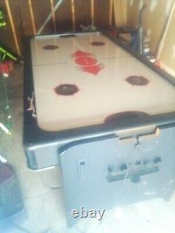 2 in 1 fatcat game table air hockey and pool needs pucks and balls