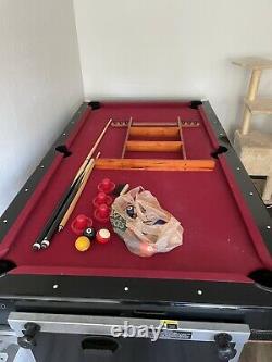 2in1 7ft air hockey/pool table