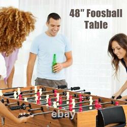 3-In-1 Indoor hockey table Combo Game Table Foosball Table with 4 Full Panel Legs