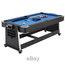 3-In-1 Indoors Games Pool / Table Tennis / Air Hockey Table 7Ft Revolver