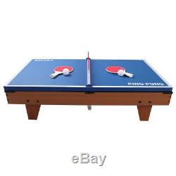 3 in 1 Air Hockey Ping Pong Billiard Multi functional Table Indoor Game Sport