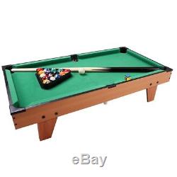 3 in 1 Air Hockey Ping Pong Tennis Pool Table Billiard Swivel Play Game Table US