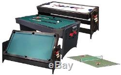 3 in 1 GLD Pockey Combination Game Table Billiard, Air Hockey, Ping Pong Table
