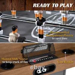 3-in-1 Game Table With Air Hockey/Foosball/Table Tennis