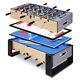 36 4-in-1 Multi Game Table Comb Arcade Set Pool Air Hockey Soccer Ping Pong Kid