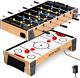 38 Table Top Air Hockey and 40 Foosball Set, 2-In-1 Swivel Game Ta