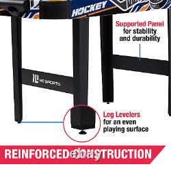 4 Ft. Air Powered Hockey Table Interactive LED Light-Up Scorer NEW