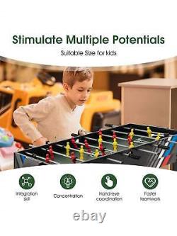 4-In-1 Combo Game Table 49 Foosball With Pool Billiards Air Hockey Table Tennis