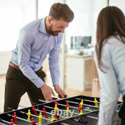 4-In-1 Combo Game Table 49 Foosball with Pool Billiards Air Hockey Table Tennis