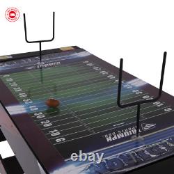 4-In-1 Rotating Swivel Multigame Table Air Hockey, Billiards, Table Tennis