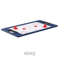 4 in 1 Combo Game Table Set Combination Soccer Air Hockey Billiards Tennis 3ft
