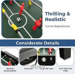 4 in 1 Game Table-Foosball Table, Pool Billiards, Air Hockey & Table Tennis, 49