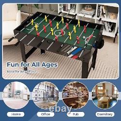 4 in 1 Game Table-Foosball Table, Pool Billiards, Air Hockey & Table Tennis, 49