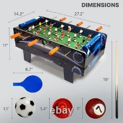 4 in 1 Game Table Multi Game Table for Adults and for All Family Featuring a