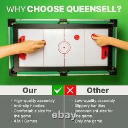 4 in 1 Game Table Multi Game Table for Adults and for All Family Featuring a
