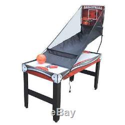 4-in-1 Multi-Game Table with Basketball, Air Hockey 54-in Scout