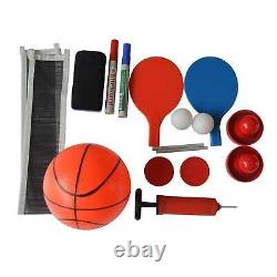 4-in-1 Multi-Game Table with Basketball, Air Hockey 54-in Scout