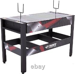 4-in-1 Rotating Swivel Multigame Table Air Hockey, Billiards, Table Tennis