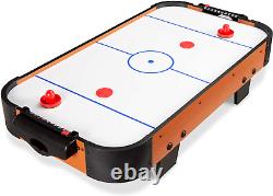 40In Portable Tabletop Air Hockey Arcade Table for Game Room, Living Room With 100