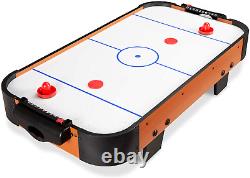 40In Portable Tabletop Air Hockey Arcade Table for Game Room, Living Room With 100