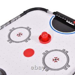 42'' Air-Hockey Table Game Room Indoor Sport Electronic Scoring with 2 Pushers