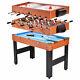 48 3-In-1 Multi Combo Game Table Foosball Soccer Billiards Pool Hockey For Kids