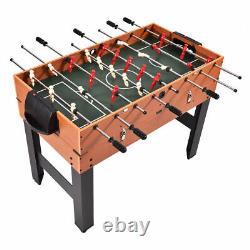 48 3-In-1 Multi Combo Game Table Foosball Soccer Billiards Pool Hockey For Kids