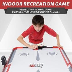 48 Air Hockey Table, Mid-Size Arcade-Style Hockey Game Table, Includes 2 Pucks