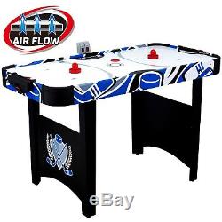 48 Air Powered Hockey Table with LED Scorer Electronic Sports Recreational Game