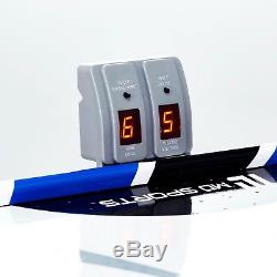 48 Air Powered Hockey Table with LED Scorer Electronic Sports Recreational Game