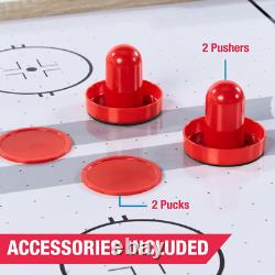 48 Inch Air Powered Hockey Table Sports Game Electronic Overhead Scorer Indoor