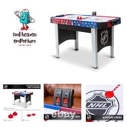 48 Mid-Size NHL Indoor Hover Hockey Game Table Easy Setup, Air-Powered Play