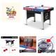 48 Mid-Size NHL Indoor Hover Hockey Game Table Easy Setup, Air-Powered Play