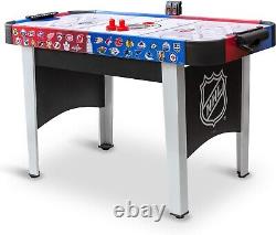 48 Mid-Size NHL Indoor Hover Hockey Game Table Easy Setup, Air-Powered Play