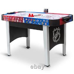 48 Mid-Size NHL Rush Indoor Hover Hockey Game Table Easy Setup, Air-Powered