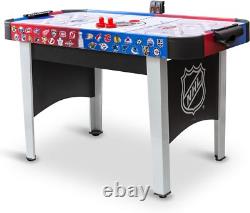 48 Mid-Size NHL Rush Indoor Hover Hockey Game Table Easy Setup, Air-Powered