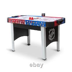 48 Mid-Size NHL Rush Indoor Hover Hockey Game Table Easy Setup, Air-Powered