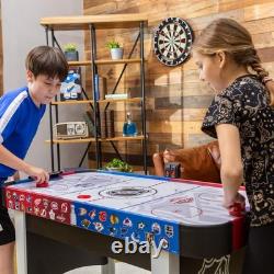 48 Mid-Size NHL Rush Indoor Hover Hockey Game Table Easy multicolored