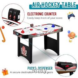 48 Powered Hockey Table Easy Setup Air Powered Mid Size Hockey Table Sports