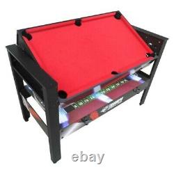 48 swivel Triumph 4 In 1 Multi-game Table billiards tennis archery air hockey