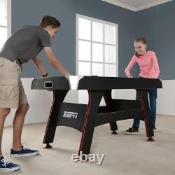 5' Air Powered Hockey Table with LED Electronic Scorer