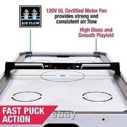 5 Ft. Air Powered Hockey Table With Overhead Electronic Scorer 60 X 32 X 32