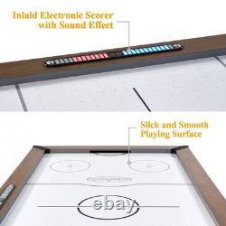 5 Ft. Urban Collection Air Powered Hockey Table with Electronic Scorer and Sound