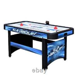 5 ft. Air Hockey Game Indoor Table With Electronic Scoring For Family Game Rooms